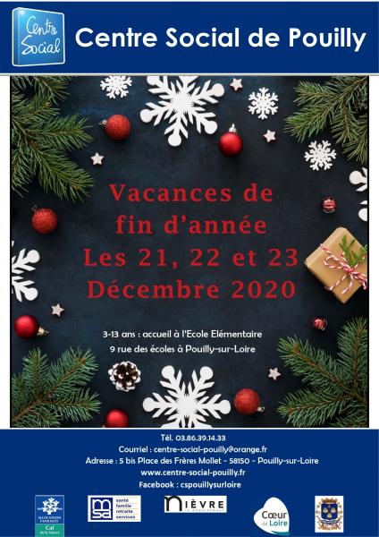 Programme Centre Social Pouilly Noël